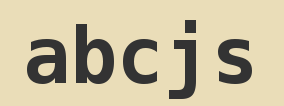 abcjs - javascript for rendering abc music notation